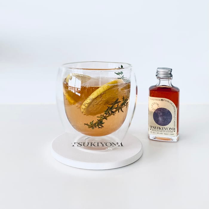 クラフトリキュール100ml3種とオリジナルグラス・コースター